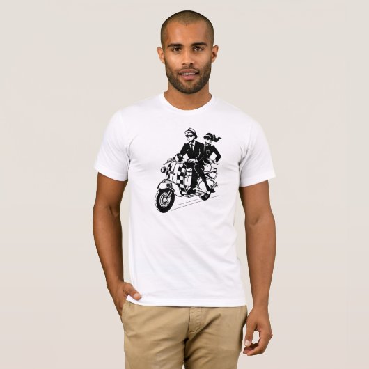 Roller Ska T-Shirt (Vorne ganz)