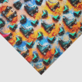 Roller Skate Afrikanisches Kunstfachpapier Seidenpapier (Detail)