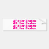 & Roller-Skate Autoaufkleber (Vorne)