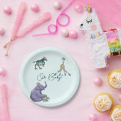 Roller Skate Babydusche Teller (Party)