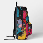 Roller Skate Backpack – Personalised text Bedruckter Rucksack (Links)