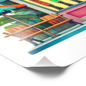 Roller Skate Beach Shop FOTO DRUCKEN (Ecke)