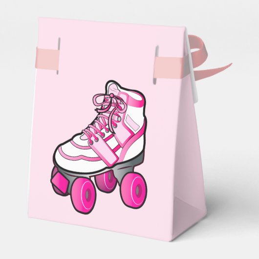 Roller Skate Birthday Goody Box Geschenkschachtel (Rückseite)