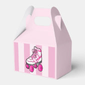 Roller Skate Birthday Goody Box Geschenkschachtel (Rückseite)