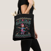 Roller Skate Christmas Girl Tasche (Von Nahem)