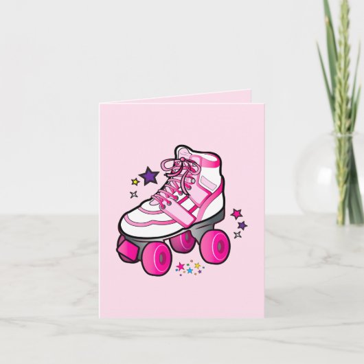 Roller Skate Danke für das Kommen zu Party und Ges (Vorderseite)