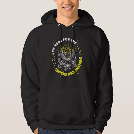 Roller Skate Design Roller Blades Skater Stuff Inl Hoodie (Vorderseite)
