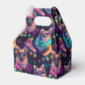 Roller Skate Disco Dog Geschenkschachtel (Rückseite)