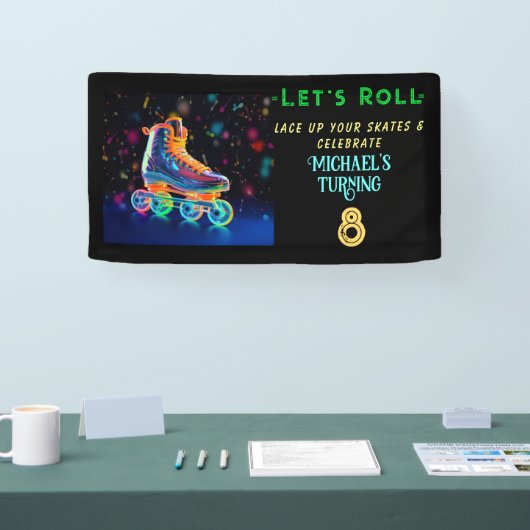 Roller-Skate, Drehmoment 8 Banner (Messe)