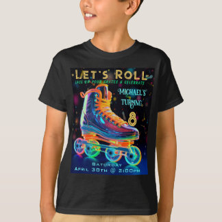 Roller-Skate, Drehmoment 8 T-Shirt