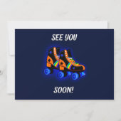 Roller Skate Einladung Foto Junge Sk8 Einladung (Rückseite)