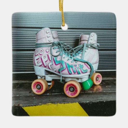 Roller-Skate Epic Keramikornament (Vorderseite)