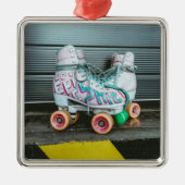 Roller-Skate Epic Ornament Aus Metall (Vorne)