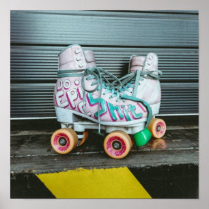 Roller-Skate Epic Poster