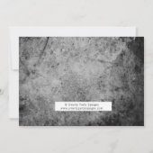 Roller Skate Extreme Boys Einladung zum Geburtstag (Rückseite)