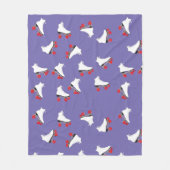 Roller-Skate Fleecedecke (Vorderseite)