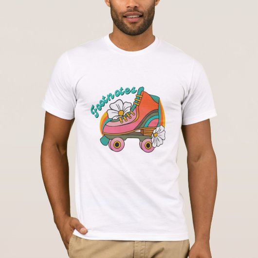 Roller-Skate Footnotes Shirt (Vorderseite)