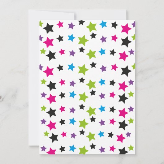 Roller Skate Geburtstag Einladung (Rückseite)