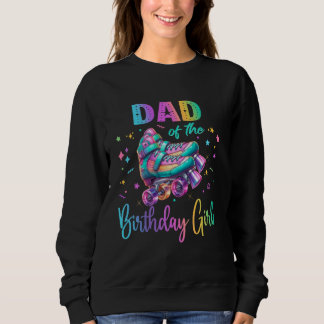 Roller-Skate Geburtstag Girl Skaten Retro Style Pa Sweatshirt