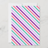 Roller Skate Geburtstagseinladung | Skate Einladun Einladung (Rückseite)