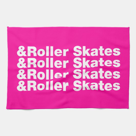 & Roller-Skate Geschirrtuch (Horizontal)