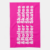 & Roller-Skate Geschirrtuch (Vertikal)