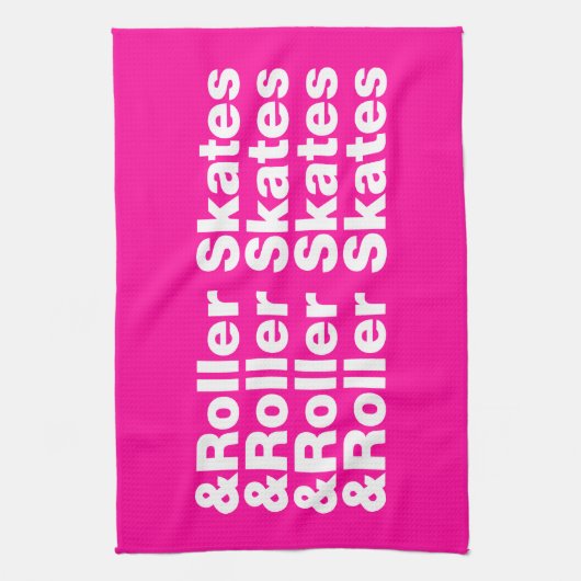& Roller-Skate Geschirrtuch (Vertikal)
