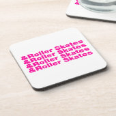 & Roller-Skate Getränkeuntersetzer (Linke Seite)