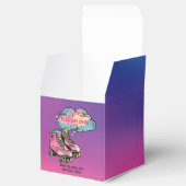 Roller Skate Girl Birthday Party Danke Geschenkschachtel (Geöffnet)