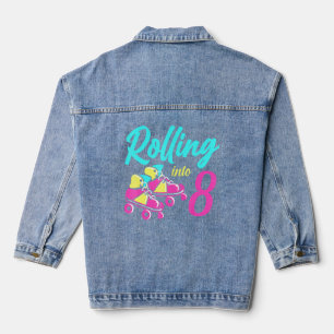 Roller-Skate in 8 Jahren Lasse Roll Im 8 Rollerbl Jeansjacke