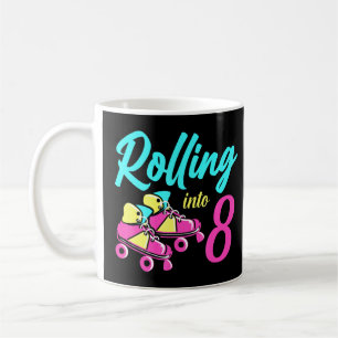 Roller-Skate in 8 Jahren Lasse Roll Im 8 Rollerbl Kaffeetasse