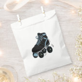 Roller-Skate in Schwarz Geschenktütchen (Ausgeschnitten)