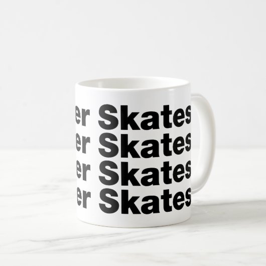 & Roller-Skate Kaffeetasse (VorderseiteRechts)