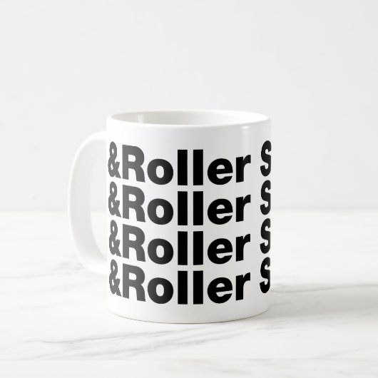 & Roller-Skate Kaffeetasse (Vorderseite Links)