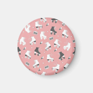Roller Skate Kassettenmuster. Magnet