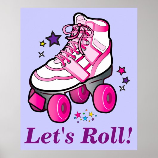 Roller Skate: Lasst uns rollen! Poster (Vorne)