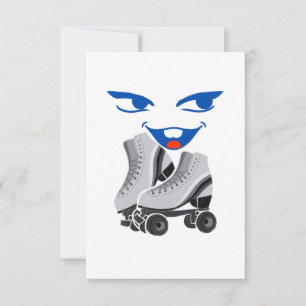 Roller Skate macht Spaß Dankeskarte