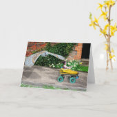 Roller Skate Mayhem Karte (Gelbe Blume)