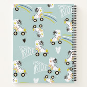 Roller-Skate mit positiver Bestätigung Notizblock (Rückseite)