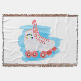 Roller-Skate mit Wasserfarbenspulenverschluss Decke