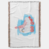 Roller-Skate mit Wasserfarbenspulenverschluss Decke (Vorderseite Vertikal)