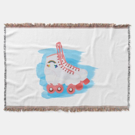 Roller-Skate mit Wasserfarbenspulenverschluss Decke (Vorderseite)