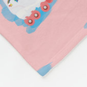 Roller-Skate mit Wasserfarbenspulenverschluss Fleecedecke (Ecke)