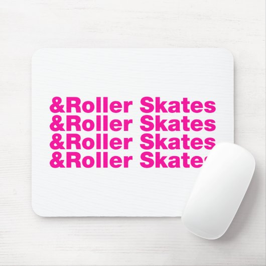 & Roller-Skate Mousepad (Mit Mouse)