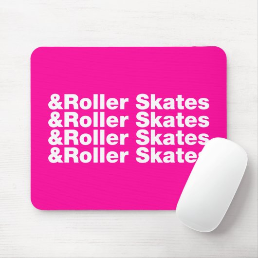 & Roller-Skate Mousepad (Mit Mouse)