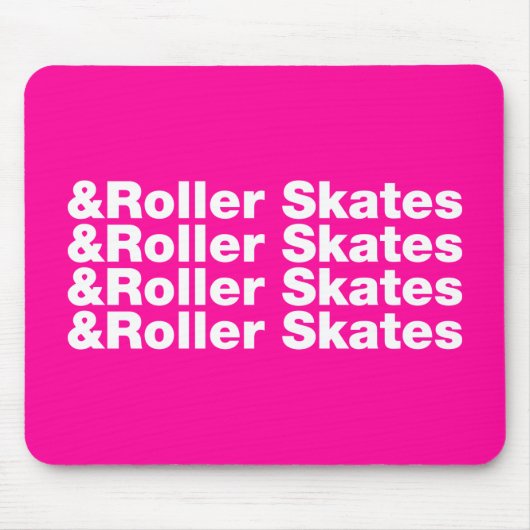 & Roller-Skate Mousepad (Vorne)