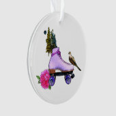 Roller Skate Nature Lover Ornament (Vorderseite)