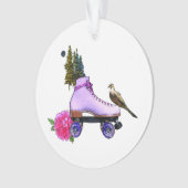 Roller Skate Nature Lover Ornament (Vorderseite)