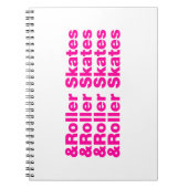 & Roller-Skate Notizblock (Vorderseite)