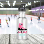 Roller Skate Personalisiert Kids Stainless Steel W Edelstahlflasche<br><div class="desc">Personalisiertes Design für Ihre kleinen Sportler und Sportfans.</div>